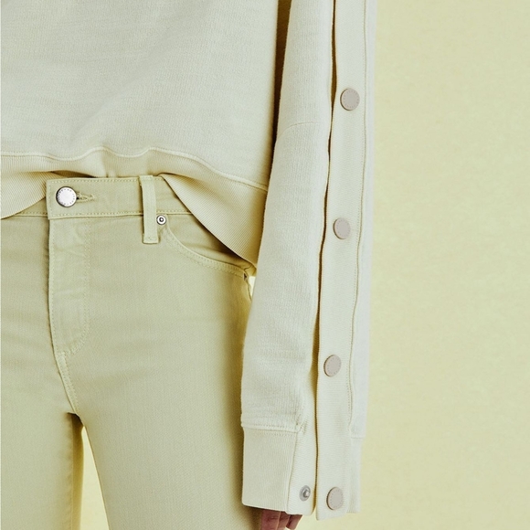 AG Adriano Goldschmied Prima Crop Cigarette Jeans in Morocco Sand Size 24 NWT - Picture 2 of 11